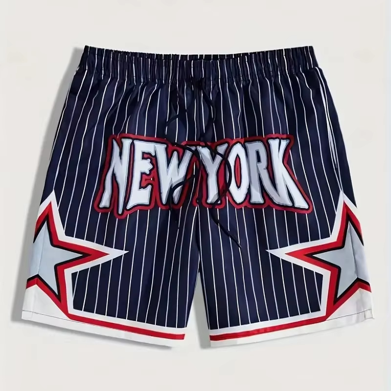 Men'S Fashion New York - Yaz Erkekler New York Şort Çocuk