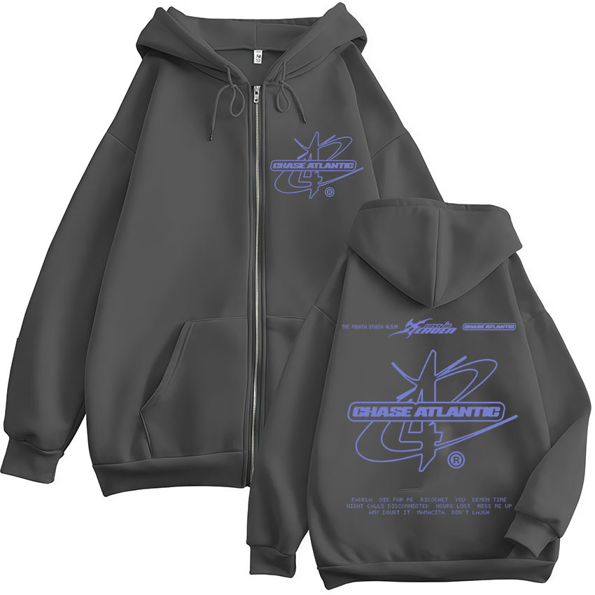 Rock Band Chase Atlantic Lost  - Mens Fashion Zip Up Hoodies incelemesi ve fiyatı