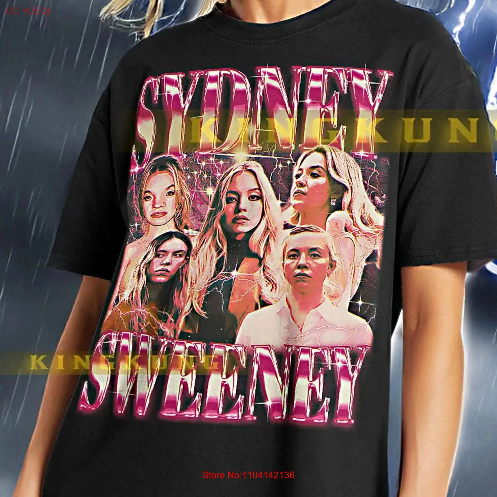 SYDNEY SWEENEY T Shirt Vintage - Men'S Fashion Sydney incelemesi ve fiyatı