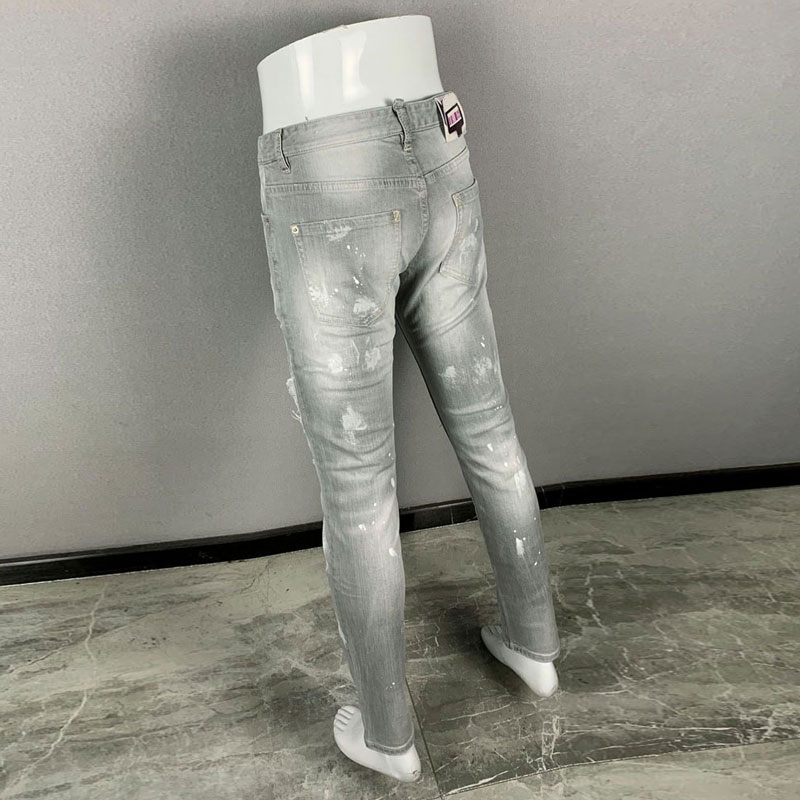 Moda olan yeni erkek jeanleri, - Men'S Fashion Grey Jeans incelemesi ve fiyatı