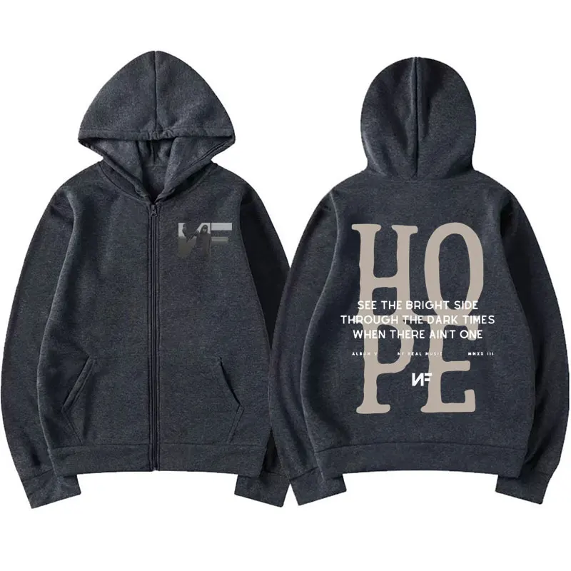 Rapper NF Hope Tracklist Fermu - Mens Fashion Zip Up Hoodies incelemesi ve fiyatı