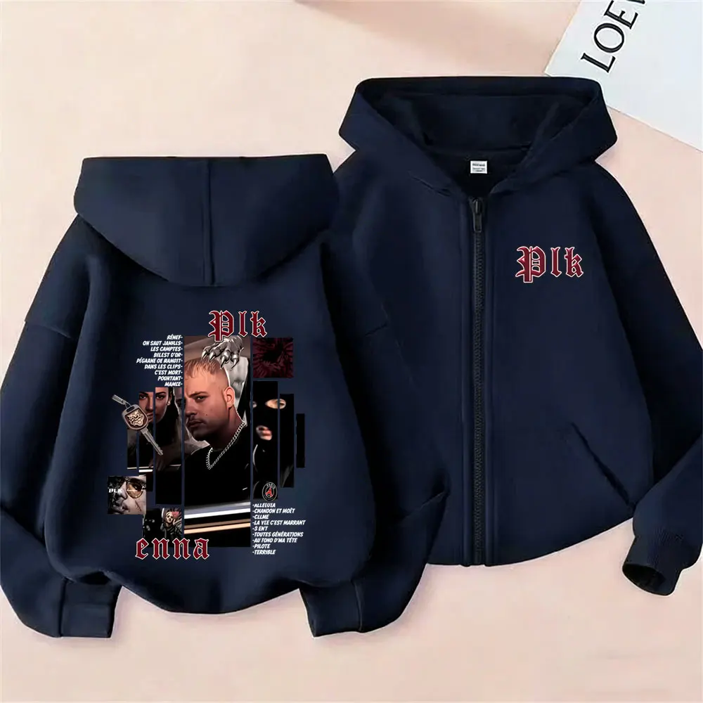 Rapper Plk Albüm Kapaklı Grafi - Mens Fashion Zip Up Hoodies incelemesi ve fiyatı