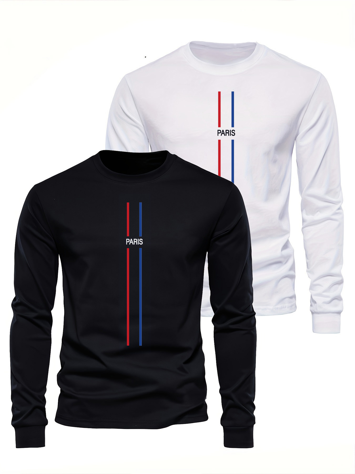 %100 Saf Pamuk Erkek Uzun Koll - Men'S Fashion T Shirts incelemesi ve fiyatı