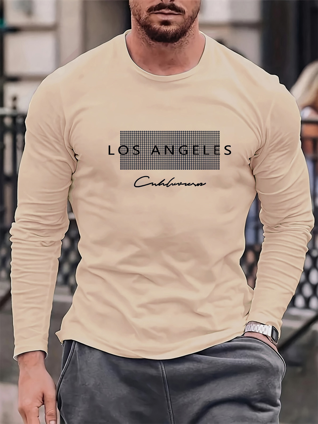 %100 Saf Pamuklu Erkek Uzun Ko - Men'S Fashion T Shirts incelemesi ve fiyatı